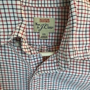 J-Crew XS Slim Oxford